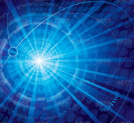 時(shí)尚炫彩科技背景矢量素材